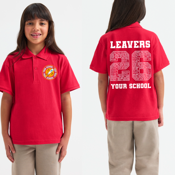 Hampton Lucy Leavers Polo Shirt 100% Cotton