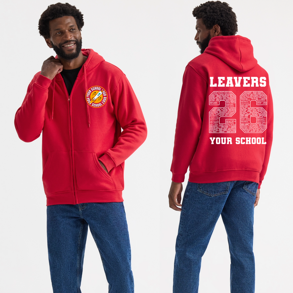 Classic Leavers Zip Hoodie