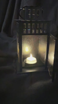 Custom Photo Lantern | Personalised Stained Glass Memorial & Keepsake Lantern