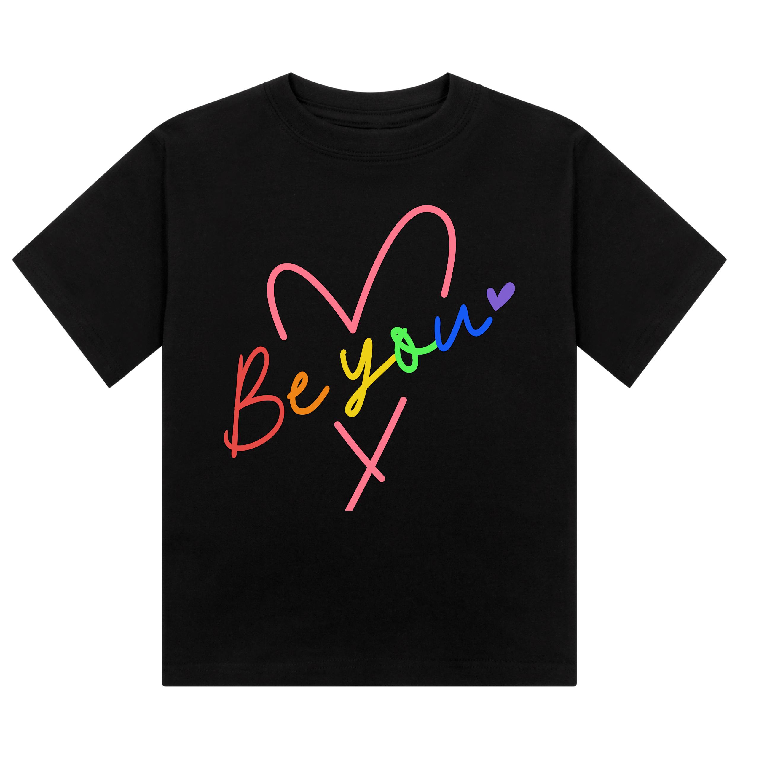Rainbow Be You Cropped T-Shirt | Pride Wear | Sizes UK 4–28