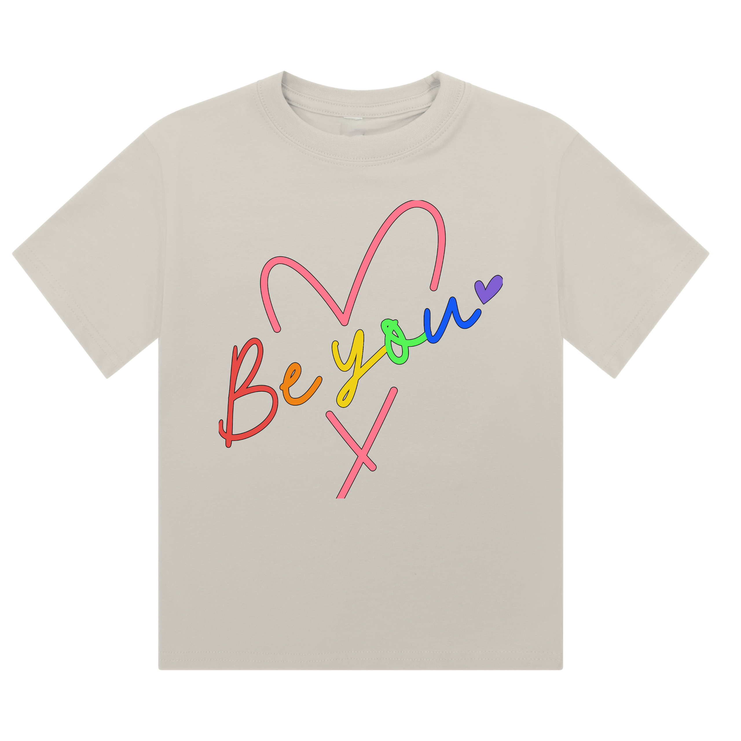 Rainbow Be You Cropped T-Shirt | Pride Wear | Sizes UK 4–28