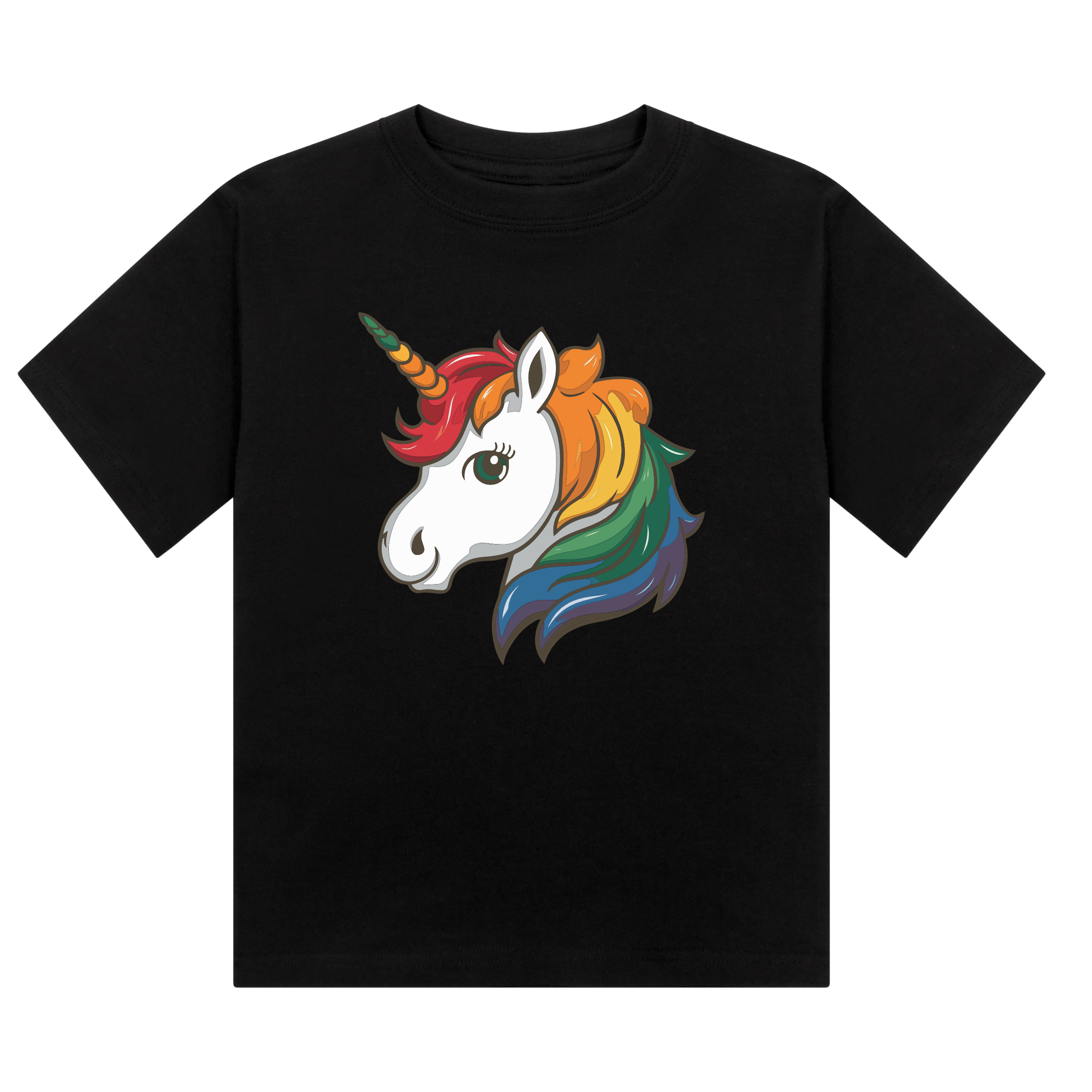 Rainbow Pride Unicorn Cropped T-Shirt | Pride Wear | Sizes UK 4–28
