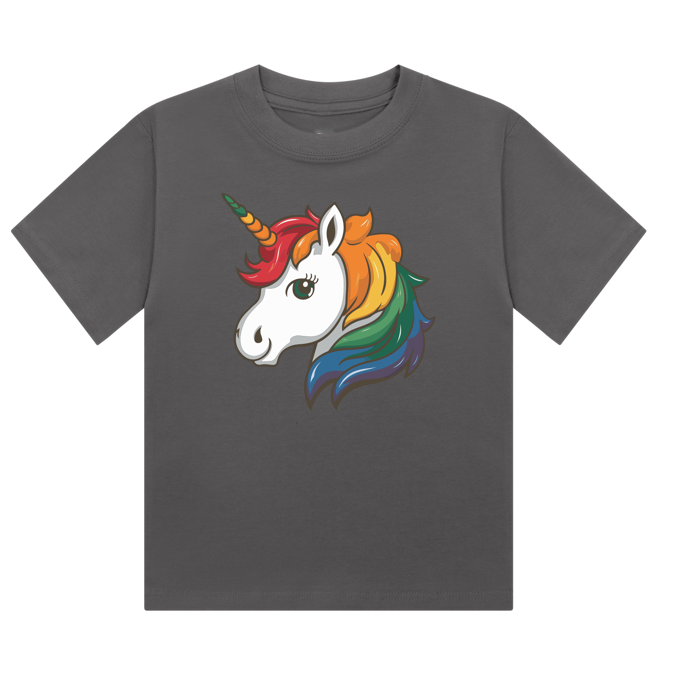 Rainbow Pride Unicorn Cropped T-Shirt | Pride Wear | Sizes UK 4–28
