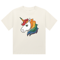 Rainbow Pride Unicorn Cropped T-Shirt | Pride Wear | Sizes UK 4–28