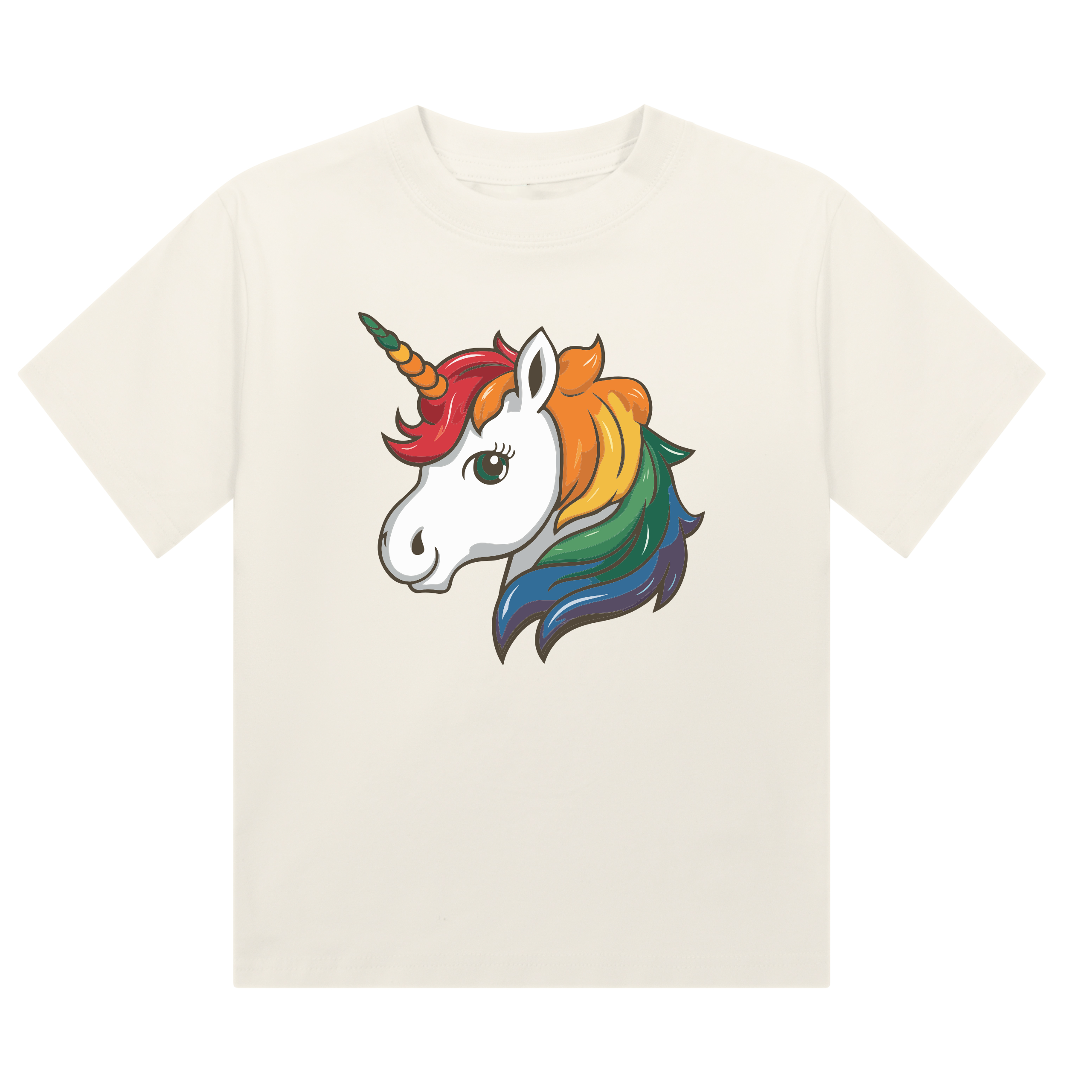Rainbow Pride Unicorn Cropped T-Shirt | Pride Wear | Sizes UK 4–28