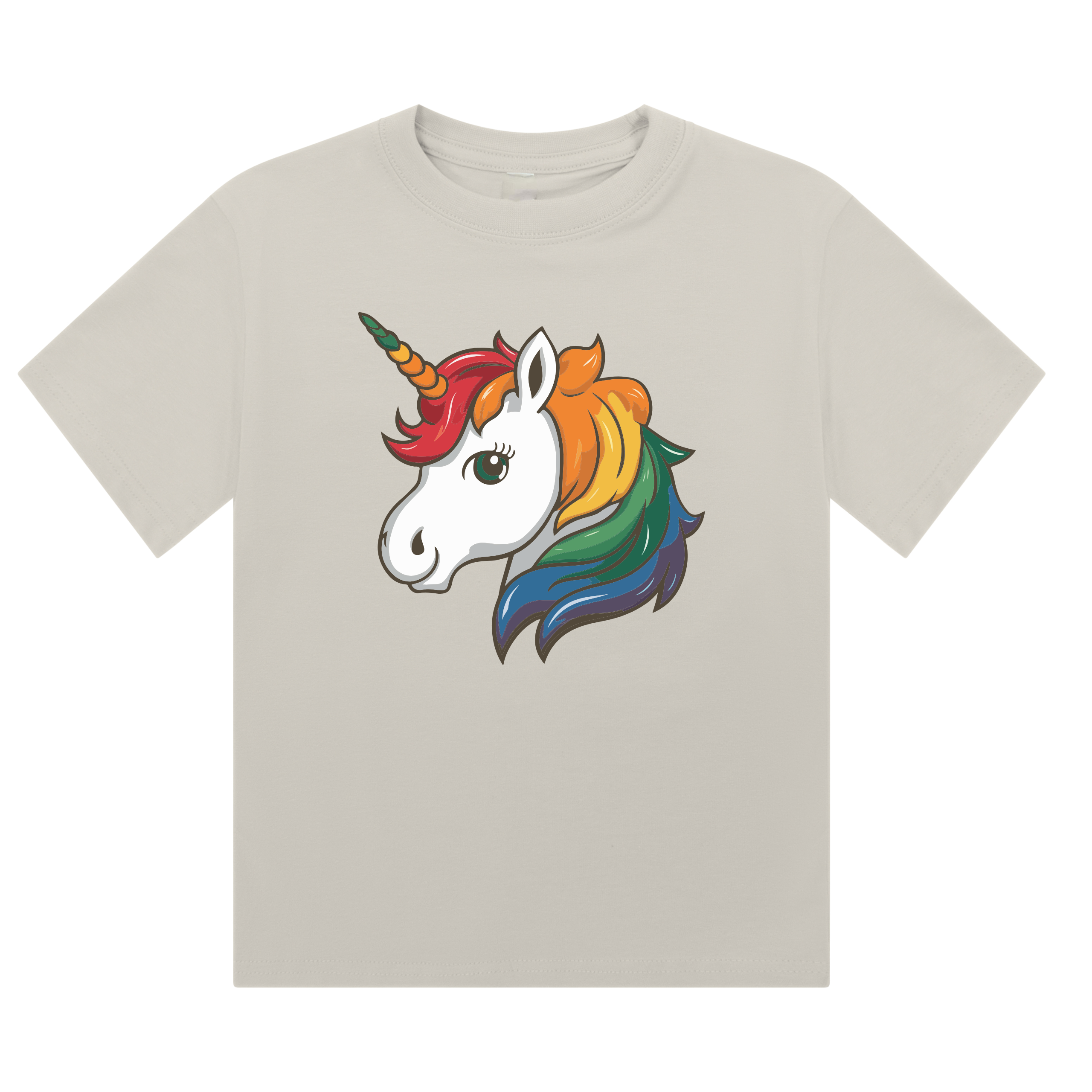 Rainbow Pride Unicorn Cropped T-Shirt | Pride Wear | Sizes UK 4–28